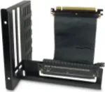 Inter-Tech Umbausatz vertikal fr Grafikkarte (schwarz, fr C-701 Panorama und C-702 Diorama)