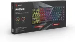 Klaviatuur Savio Wireles Keyboard Phenix ABS Yellow
