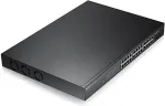 ZyXEL GS1900-24HP Managed Gigabit Ethernet (10/100/1000) 1U Black