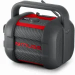 MUSE | Jobsite Radio | M-968 BTR | 40 W | Waterproof | Bluetooth | Wireless connection | Portable | NFC features | Black/Red