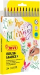 JOVI Viltpliiatsid , pintslitipuga, 12tk