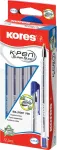Kores Pastapliiats Sofi Glide K11 M 0,7mm, sinine, 2 tk