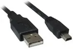 SHARKOON USB 2.0 A-B Mini black 0,5m