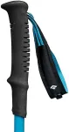 Black Diamond Trekking Poles Distance Carbon Z (anthracite/blue, 1 pair, 115 cm)