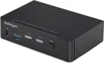 Startech 2-PORT DISPLAYPORT KVM SWITCH 4K 60HZ USB 3.0 EDID MANAGEMENT