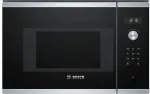 Mikrolaineahi Bosch Serie 6 BFL524MS0 microwave Black, Stainless steel Solo microwave Built-in 20 L 800 W