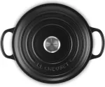Le creuset Signature &uuml;mmargune r&ouml;stimisvorm 22cm Black Schwarz (21177220000430)