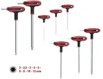 KS Tools 151.8150 hex key T-handle hex key set 9 pc(s)