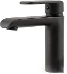 No name BASIN MIXER THEMA LUXDF12301-1. BLACK