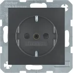 BERKER 4723 16 06 Schuko Steckdose B1 anthrazit