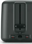 Bosch TAT3P424DE Kompakt Toaster, DesignLine, Edelstahl rot