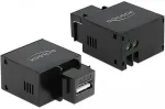 DELOCK Keystone Modul mit USB Typ-A Ladebuchse 2,1 A schw.