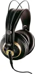AKG K240 STUDIO headphones/headset Wired Head-band Black, Gold