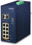 Planet Technology Corp. PLANET t&ouml;&ouml;stuslik 8-pordiline GE 802.3at PoE + 2 100/1000X SFP l&uuml;liti