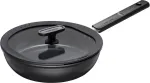 FISKARS Chef's pan 24 cm with non-stick coating, lid