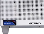 Actina 5901443430599 PC AMD Ryzen&trade; 7 8700F 32 GB DDR5-SDRAM 1 TB SSD AMD Radeon RX 9070 XT Mini Tower White