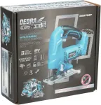 DEDRA Cordless Jigsaw 18MM 18V 0*AH SAS+ALL
