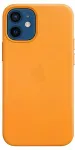 APPLE iPhone 12 mini Leather Case with MagSafe - California Poppy