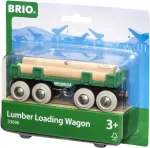 Ravensburger BRIO Lumber Loading Wagon (33696)