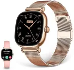 Ksix BXSW30R smartwatch / sport watch 4.32 cm (1.7") AMOLED Digital Touchscreen Rose