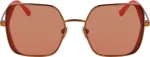 Karl Lagerfeld P&auml;ikeseprillid NAISTELE KL340S-800 (L&auml;&auml;ts/Sild/K&otilde;rvakaar) 56/18/140 mm