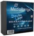Toorikud MEDIARANGE DVD+R 8.5GB 5pcs Pack Double Layer 8x Slim