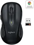 Hiir Logitech M510 Laser Tr&aring;dl&oslash;s Sort