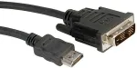 ROLINE DVI KABEL.DVI-HDMI.3M