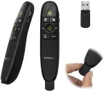 StarTech.com Wireless Presentation Remote with Green Laser Pointer - 90 ft. (27 m) - TAA