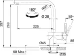 Mai&scaron;ytuvas Franke Atlas Neo Sensor 115.0625.525