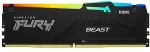 M&auml;lu Kingston FURY Beast/DDR5/8GB/5600MHz/CL40/1x8GB/RGB