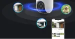 EZVIZ H8c Turret IP security camera Indoor & outdoor 1920 x 1080 pixels Ceiling/wall