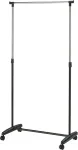 Home4you Stange FRED ratastel 85x43xH95-160cm, must-kroom