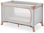 Hauck Dream N Play Plus baby travel bed Coral, Grey
