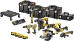 DeWALT . 18V COMBO KIT DCK853P4T (DCD996 + DCF887 + DCS565 + DCS367 + DCS356 + DCH273 + DCG405 + DCL050) 4x5.0Ah 4x TSTAK TROLLEY