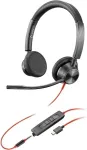 POLY Blackwire 3325 Stereo USB-C + 3.5mm + USB C/A-Adapter