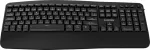 Klaviatuur Canyon keyboard HKB-W6 Wireless Black