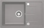 Deante 1-bowl granite sink with drainer