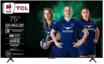 Teler TCL C6K 75C6K TV 190.5 cm (75") 4K Ultra HD Smart TV Wi-Fi Metallic