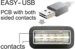 Delock Kabel EASY USB 2.0-A > Micro-B Stecker/Stecker 5 m