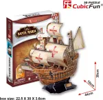 Cubic Fun CUBICFUN 3D pusle Santa Maria