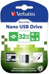 M&auml;lukaart VERBATIM USB-Stick 32GB 2.0 Nano Store'n Stay retail