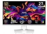Monitor Msi MAG 272QPWDE QD-OLED X28, gaming - 26.5 - white, QHD, HDMI, DP, USB-C, HDR, 280Hz panel