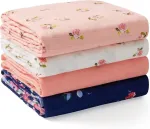 Momcozy SJ003 Muslin Swaddles 4 pcs 47 &times; 47 inches