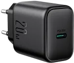 Joyroom Wall Charger JR-TCF20, 20W, 3A, 1 x USB-C, Black