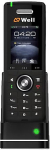 WELL RTX8630 IP DECT handset for RTX8660, 2" bar.LCD, 8 prog.tl.