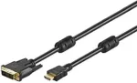 Goobay DVI-D > HDMI 3m Black