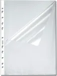 Herlitz Prospekth&uuml;lle A4 PP Standard 100St genarbt oben + se