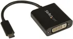 StarTech.com USB-C auf DVI Adapter - Externer Videoadapter - USB Type-C - DVI - Schwarz (CDP2DVI)