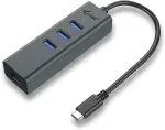 I-TEC Metal USB-C HUB 3 Port + Gigabit Ethernet Adapter